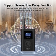 Wireless Tour Guide System Transmitter 20 Receiver for Meeting/Church/factory US