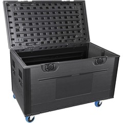 Pro Audio DJ Road Trunk Flight Case 44″x22″x24″ Durable Road Case for Tour/Event