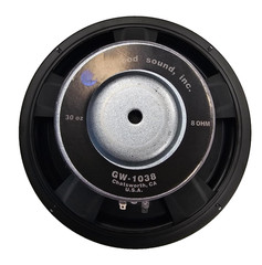 Goldwood Sound GW-1038 10″ 8 Ohm Woofer Speaker Driver 30 oz Magnet NEW