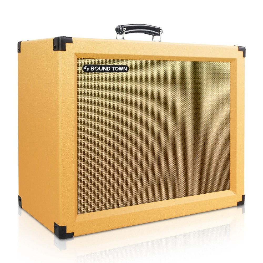 Sound Town 1 x 12″ Empty Guitar Speaker Plywood Cabinet (GUC112OR-EC)