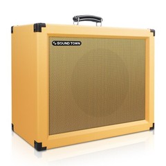 Sound Town 1 x 12″ Empty Guitar Speaker Plywood Cabinet (GUC112OR-EC)