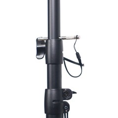 2 Prox DJ Lighting Stand w/ square T-BARS & carry case Adjustable up to 9 ft