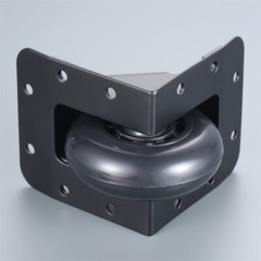 2pcs Built-in Wheel Casters for Flight Cases Instrument Cases Tool Boxes Cabinet