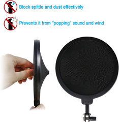 Bluebird Shock Mount with Pop Filter, Windscreen and Shockmount to Reduce
