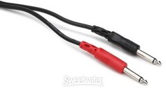 Hosa CPP-203 Stereo Interconnect Cable – Dual 1/4″ TS Male to Same – 9.9′