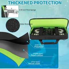 IBVIVIC DJ Controller Case Bag, Fits for DDJ-REV1/DDJ DDJ-REV1/SR/SR2, Black
