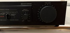 YAMAHA SR-50 Natural Sound Surround Processing Amplifier 25W Per Channel 8 Ohms