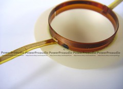 1pcs 25.5mm 1″ diaphragm polyester Tweeters voice coil 8 ohm 25.4mm