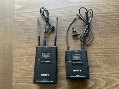 Sony URX-P2 and UTX-B2 Lapel Microphone System