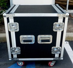 Sound Town 12U Rack ATA Road Case w/ Casters Excellent Condition