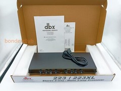 DBX 223XL with XLR Connectors Crossover Stereo 2-Way/Mono 3-Way 110V 50/60Hz NEW