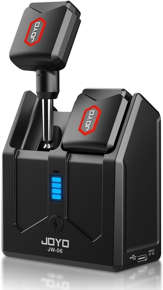 JOYO JW-06 Wireless Guitar System Rechargeable 5.8GHz 4 Channel Set