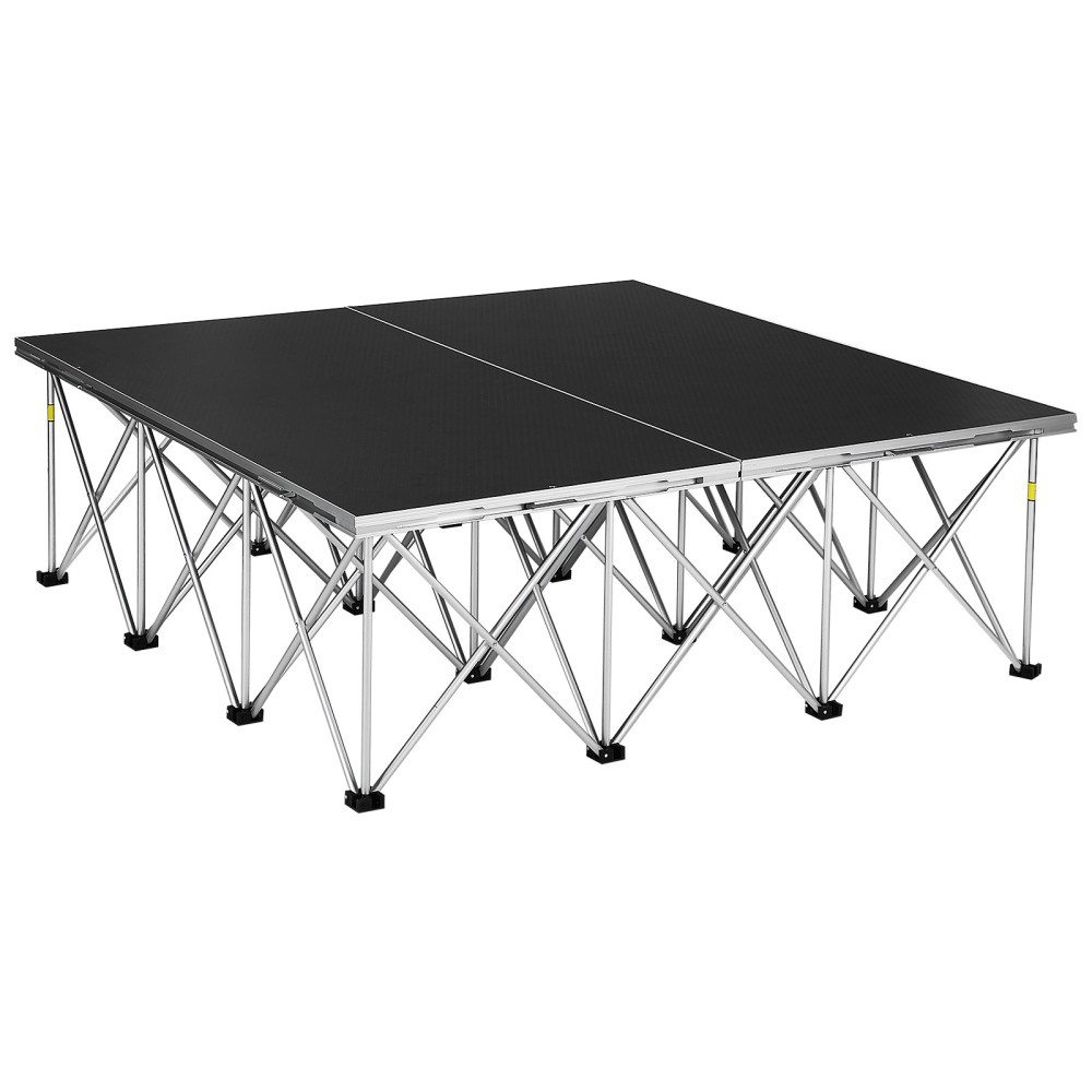 4′ X 4′ Portable Stage Platform Modular For Weddings, Events, Performance Venues