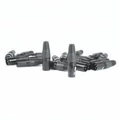 10-40Pair XLR DMX 3Pin Male&Female MIC Connector Plug Audio Microphone Connector