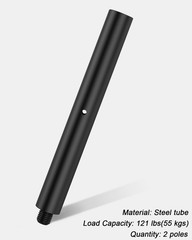 Vondynote 11 inch Extended Pole Subwoofer Pole M20 Speaker Mount Pole with 35mm