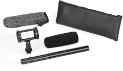 Super-Cardioid Condenser Shotgun Microphone Indie Film TV Interview Mic XLR BOYA