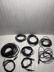 Professional Speaker Cables ~Planet Waves, Rean Silver, Carvin Ect . Various *