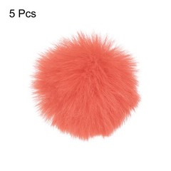Furry Microphone Windscreen 10mm x 55mm Orange 5 Pack