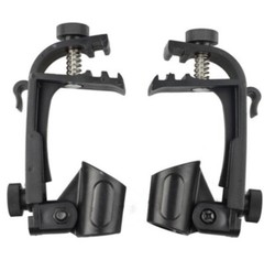4Pcs Clamp Clip Holder Mount For Drum Microphone Mic For Shure SM58 SM57