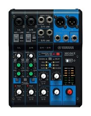 YAMAHA MG06X 6 Input Compact Stereo Mixer with Effects