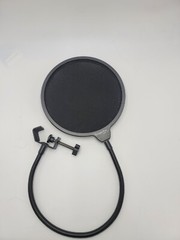 Dragon Pad Pop Filter for broadcasting & recording w/ flexible gooseneck holder