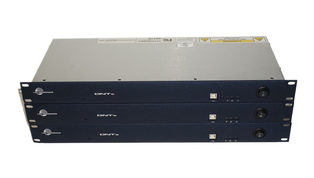 Lectrosonics DNT16i – 16 Analog Input Dante Network Processor – GREAT!