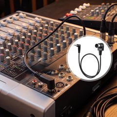 2 Pack High-Speed MIDI Cables: 3.5mm Angled to Straight TRS for Tight Spaces