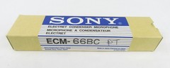 Sony ECM-66BPT Condenser Microphone Cut End – New Old Stock, Free Shipping