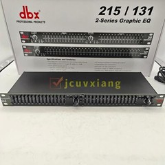 DBX 215 Graphic Equalizer Professional Products Tested Rack Mount 15 Band NEW