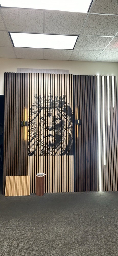High Density Acoustic Panel Wood Felt for Interior Walls Ceilings Multi Color