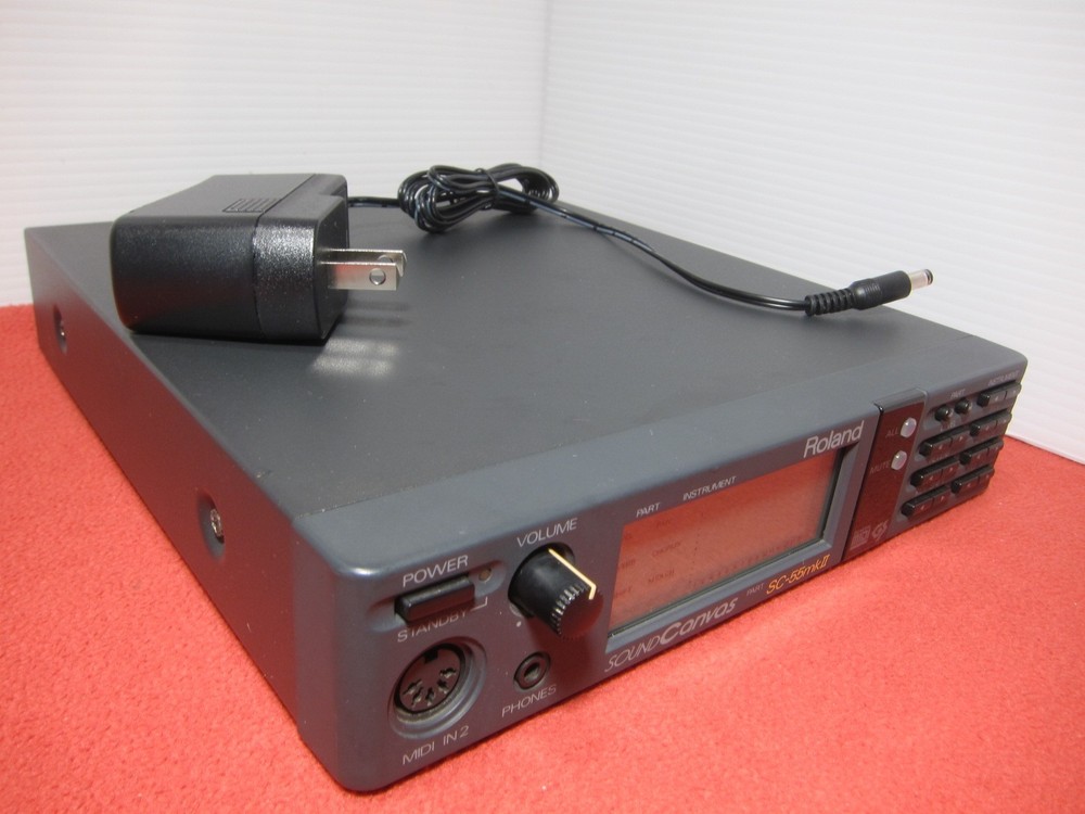 Roland SC-55mkII SC-55mk2 / Read Description w/ Power Supply / Made in Japan