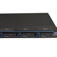 Pyle Pro PDWM4300 VHF Wireless Microphone System Rack Mount – MAIN UNIT ONLY