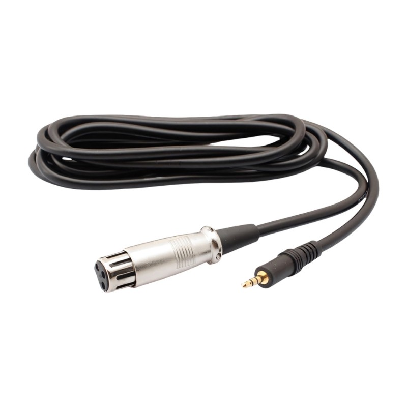 2.5M XLR To 3.5Mm Mics Cable For Studio And Live Sound With AntiInterference