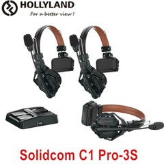 HOLLYLAND Solidcom C1 Pro 3S Full-Duplex Wireless Intercom System With 3 Headset
