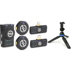 Hollyland Lark M2 Lavalier Microphone Combo with Mini Tripod/Handgrip – Shine