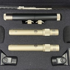 Shure KSM141 Small Diaphragm Condenser Microphone Stereo Pair Carrying Case