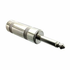 AMERICAN RECORDER 1/4″ Jumbo Male Connector – 2 conductor