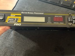 Vintage Digitech GSP21 PRO With Original Pedalboard (no cables included) READ