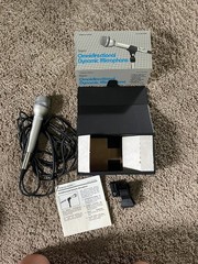 Realistic 33-1070 Japan Omnidirectional Dynamic Microphone – tested – working