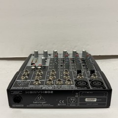 Behringer XENYX Q802USB 8-input 2-bus Mixer – No Cord