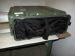 Rackmount 03U x20 Slide Out Rack ECS Composite Shock Mount Shockmount Case VG