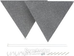 Primacoustic Cumulus Tri-corner Bass Trap – Gray (2-pack)