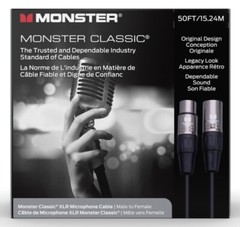 Monster Prolink Classic Microphone Cable – 50 foot