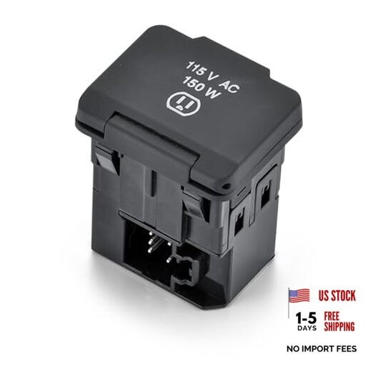 115V Power Outlet Inverter Compatible with Dodge Ram 1500/2500/3500/4500/5500