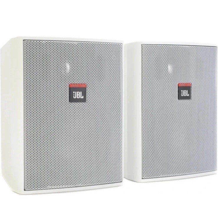 JBL Control 25AV-WH Speaker Pair – White – New