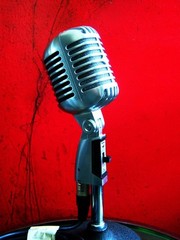 2000 era Shure 55SH Series 2 dynamic cardioid microphone Elvis w cable 55S 55 #3