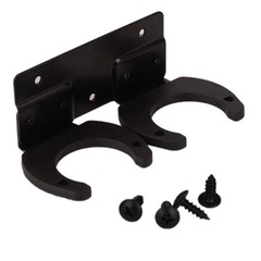 Wireless Microphone Holder for Mic Stand Wall Mounted Hanger Clip Double Hook