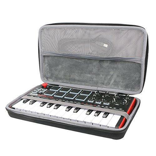co2crea Hard Travel Case Replacement for Akai Professional MPK Mini MKII |