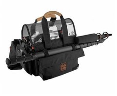 Porta-Brace AO-1.5XB Audio Organizer Multiple Setups, Medium Black