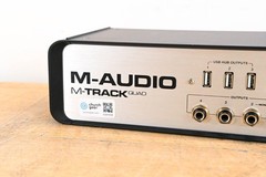 M-Audio M-Track Quad 4×4 USB Audio/MIDI Interface (NO POWER SUPPLY) CG01VGE